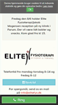 Mobile Screenshot of elitefys.dk